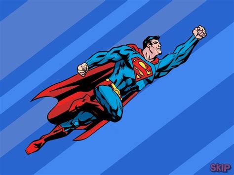 Clipart of flying superman free image download