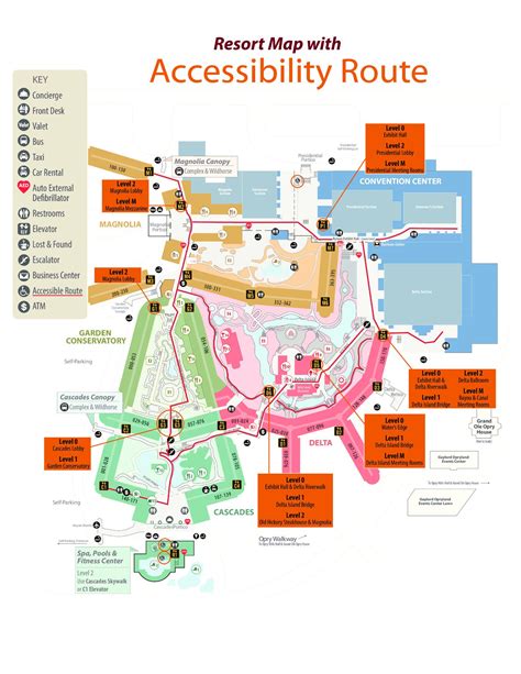 Opryland Hotel Floor Plan - floorplans.click