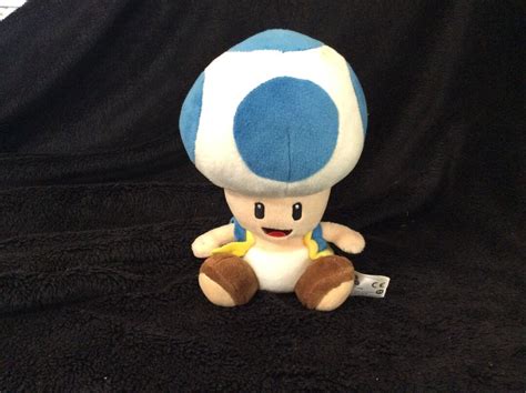 Nintendo Super Mario Toad Plush - Etsy