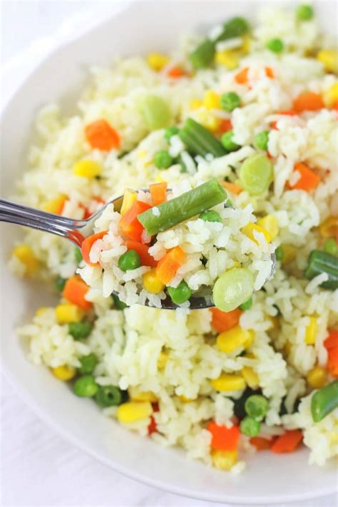 Rice With Mixed Vegetables • Now Cook This!