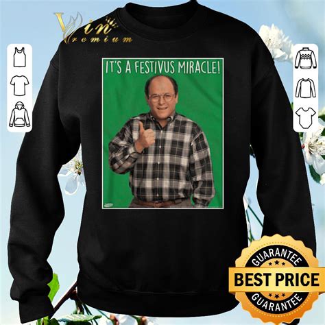 George Costanza It's A Festivus Miracle shirt sweater, hoodie, sweater ...