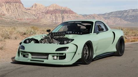 Crazy Mazda RX-7 Receives V12 Engine Swap From Pagani Zonda in 2023 ...