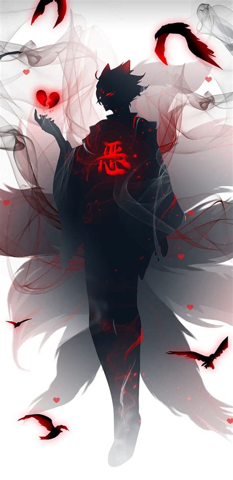 Anime Boy, demon, red, HD phone wallpaper | Peakpx