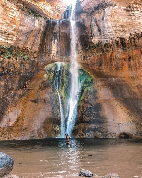 Hiking and Camping at Lower Calf Creek Falls, Utah - Karabou Adventures