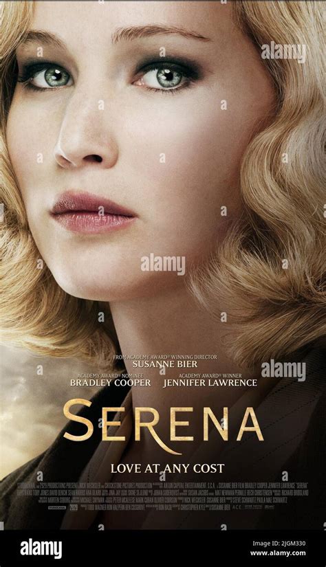 JENNIFER LAWRENCE POSTER, SERENA, 2014 Stock Photo - Alamy