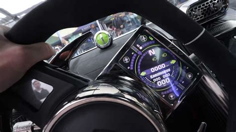 See Koenigsegg Jesko’s wheel-mounted gyroscopic speedo in action