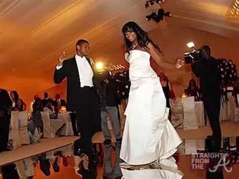 usher and grace miguel wedding (exclusive) - YouTube