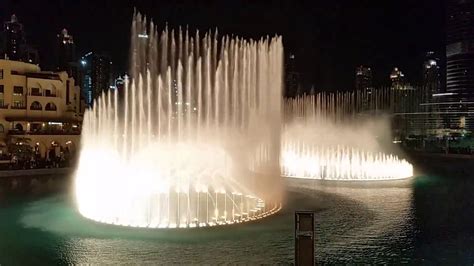 Wonderful Dubai Mall Fountain Show-1 - YouTube