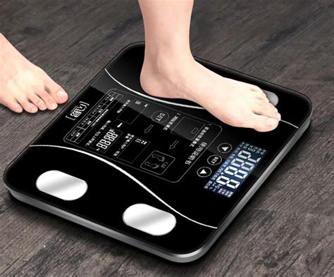 Bathroom Body Weight Scale Scales Glass Smart Household Electronic ...