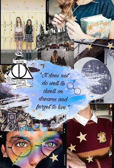 Harry Potter Wallpaper Aesthetic Collage / Pin By Ana Olivia ...