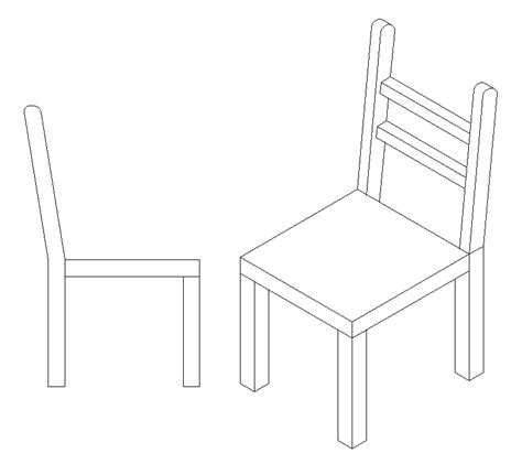 Chair design cad drawing is given in this cad file. Download this 2d ...