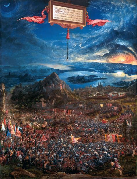 Battle of Alexander at Issus by Albrecht Altdorfer A4 Poster, Poster ...