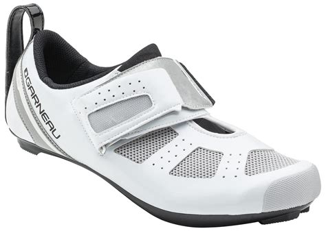 Louis Garneau Tri XSpeed 3 Triathlon Bike Shoes White/Drizzle US 10.75 ...