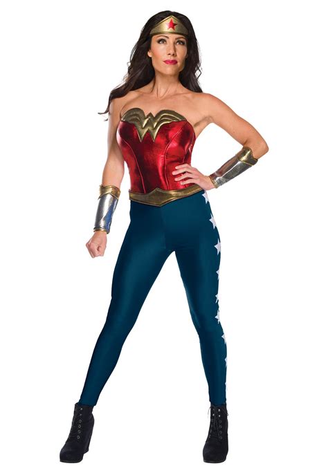 Free Fast Delivery Adult Wonder Woman Costume Outfit Girl Movie ...