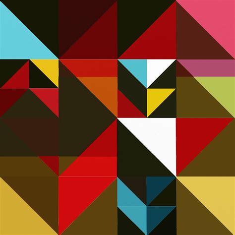 Geometric Abstraction by Rabi Roy, Painting, Digital | Art Limited