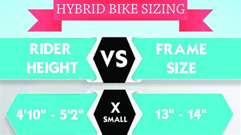 How to pick the right size hybrid bike