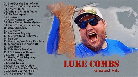 Luke Combs Greatest Hits Full Album - Luke Combs Best Country Songs ...