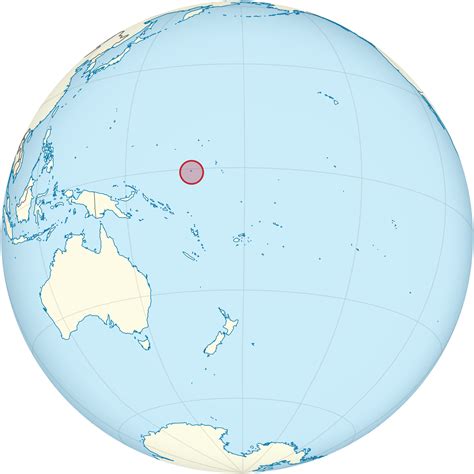 Nauru World Map