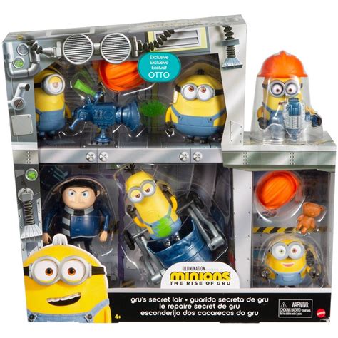 Minions: The Rise of Gru Gru's Secret Lair Figure Pk | Minions, Gru ...