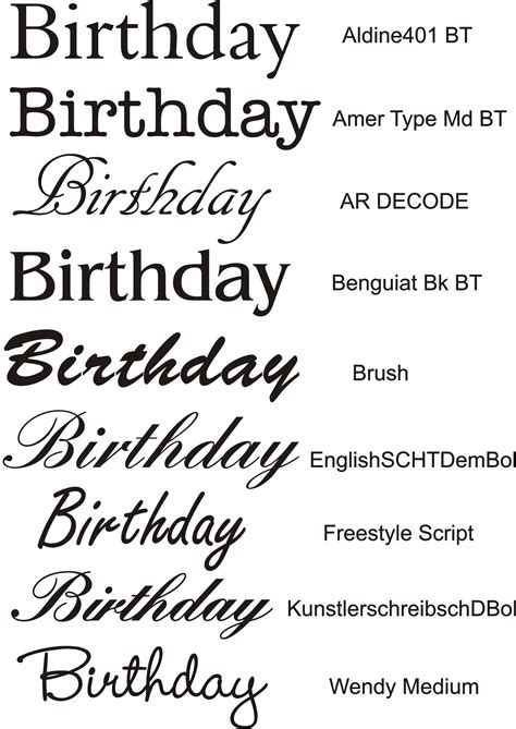 Vinyl Lettering Font Choices | Party Shop | Balloons