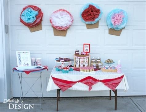 Ice Cream Social Party Ideas - Moms & Munchkins