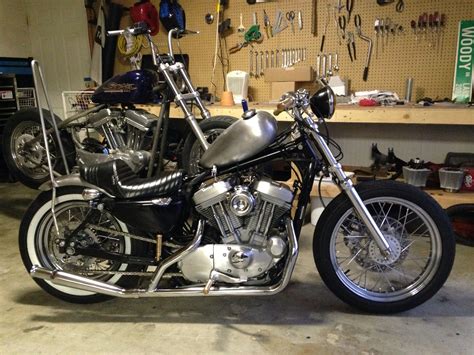 Custom sportster chopper frames - hacab