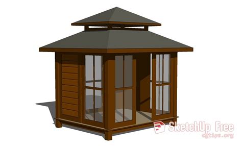 Gazebo Sketchup Model