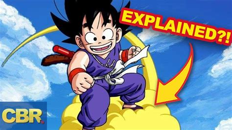 Dragon Ball: Goku's Flying Nimbus Cloud Origins Explained - YouTube