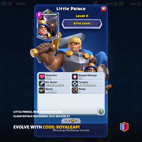 Little Prince In-Depth Guide, Clash Royale New Champion - Season 53 ...