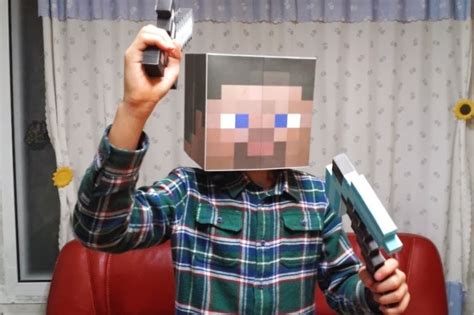 Steve Head Papercraft ~ Paperkraft.net - Free Papercraft, Paper Model ...