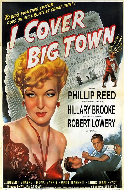 I cover Big Town thriller movie poster | Movie posters, Film noir, Film ...