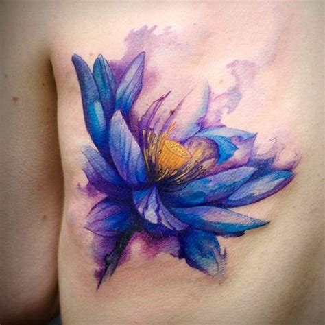 30 Best Blue Lotus Tattoo Ideas - Read This First (2022)