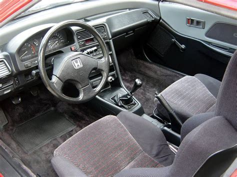 91 Honda Civic Hatchback Interior