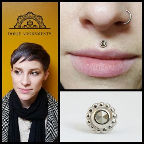 philtrum piercing on Tumblr