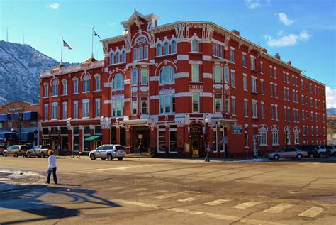 Strater Hotel, Durango, Colorado. Built in 1887, the historic Strater ...