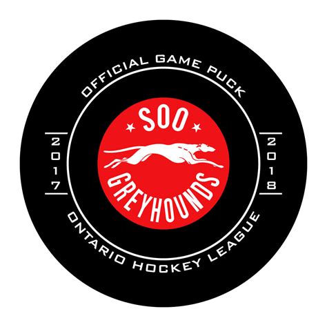 SOO Greyhounds Hockey Puck #2 – Ogre Brand