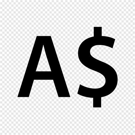 Currency symbol Dollar sign Australian dollar, W, text, trademark png ...