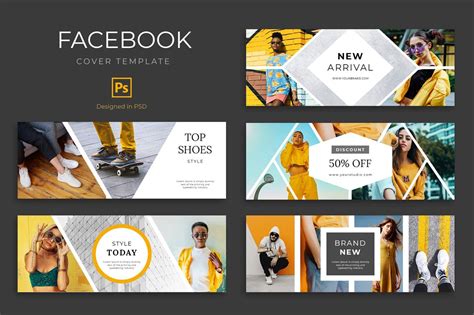 Urban Fashion Facebook Cover Template PSD | Facebook cover design ...