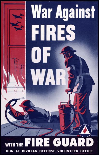 1943 Civil Defense Poster | Flickr - Photo Sharing!