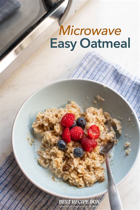 Microwave Oatmeal Recipe EASY 4 Min Breakfast | Best Recipe B