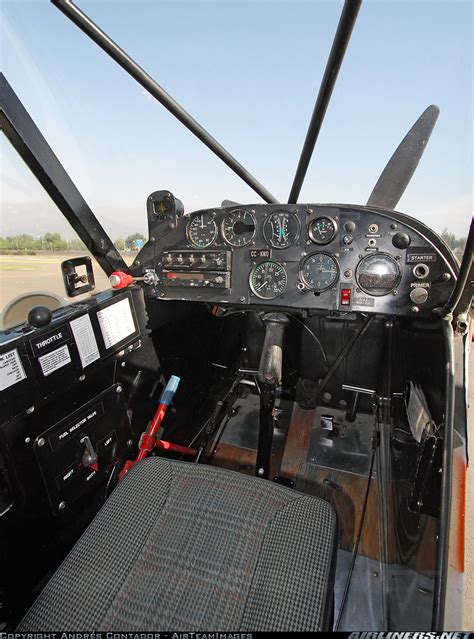 Piper Super Cub Cockpit