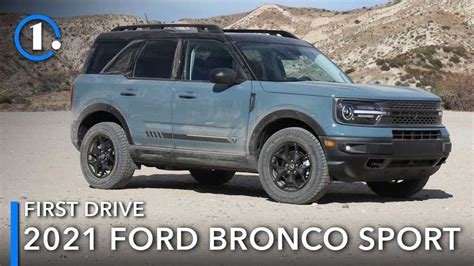 2021 Ford Bronco Sport First Drive Review: Something To Foal For