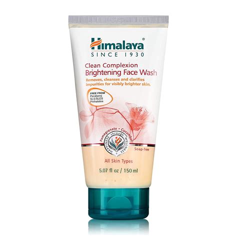 Himalaya Clean Complexion Brightening Face Wash for Clear & Glowing ...