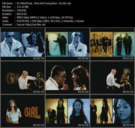 Pitbull Feat. Trina And Young Boss «Go Girl» VOB File