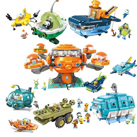 Building Block Octonauts GUP I Water Bear Vehicle Barnacles Kwazii ...