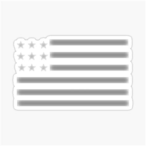 "gray american flag" Sticker for Sale by Rozatic | Redbubble