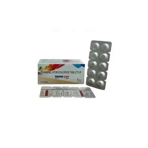 Thiamine Hydrochloride 100mg Tablet, 10X10 at Rs 465/box in Sas Nagar ...