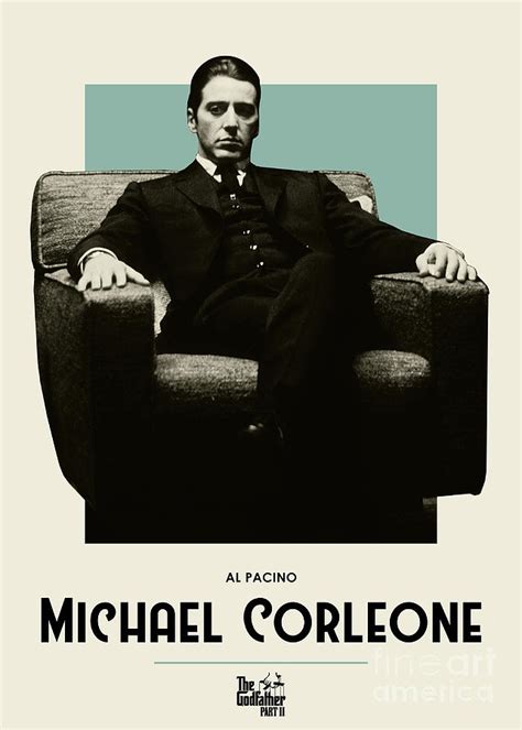 The Godfather Poster Al Pacino