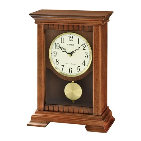 Seiko Mantel Chiming Pendulum Clock - Walmart.com - Walmart.com