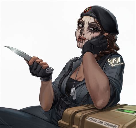 ArtStation - Caveira Rainbow Six Siege